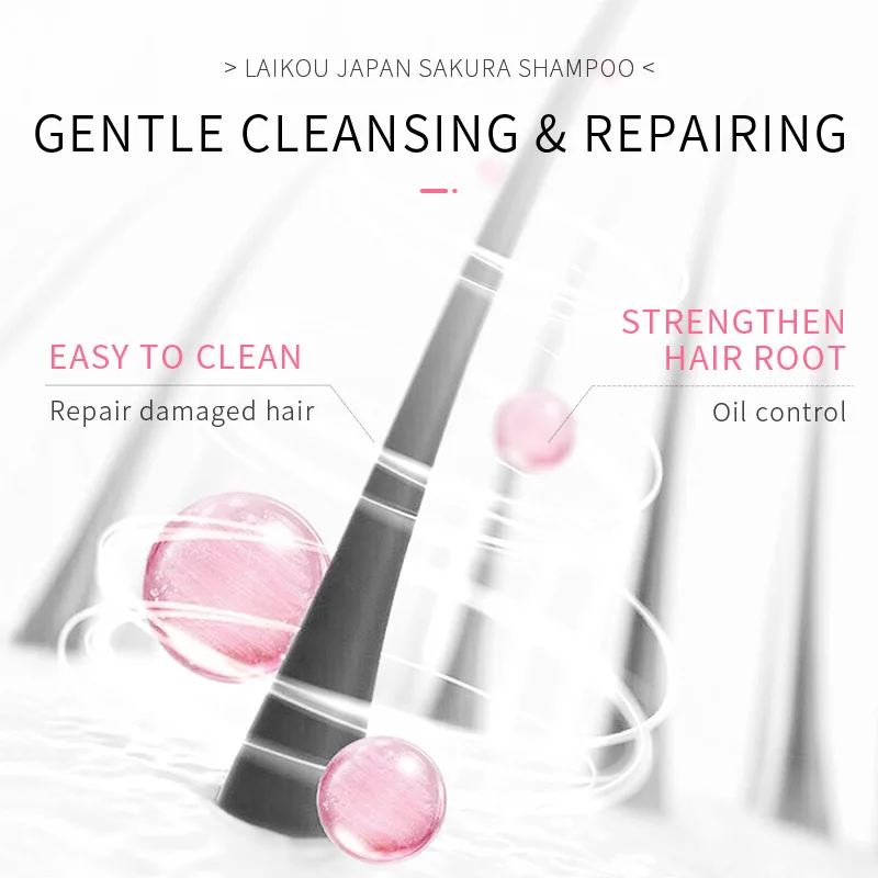 LAIKOU Japan Sakura  Shampoo R - Hair Care Organic recension och pris
