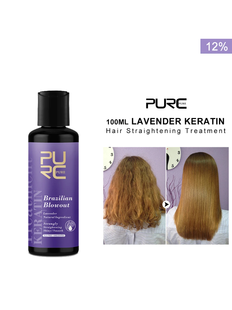 PURC Lavender 12% Brazilian Ke - Hair Care Korean Products recension och pris