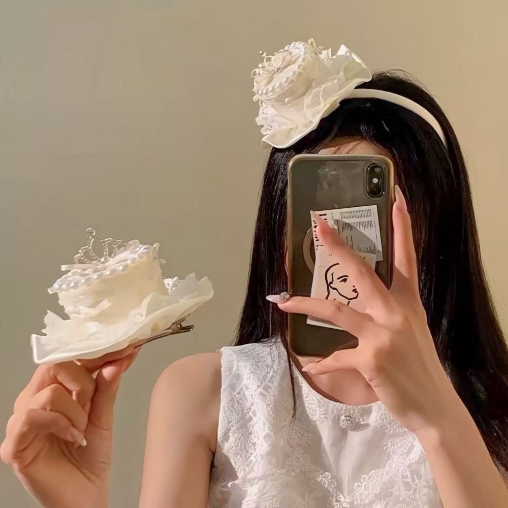 Elegant Cake Hat Hair Clip Cre - Hair Care Lotion recension och pris