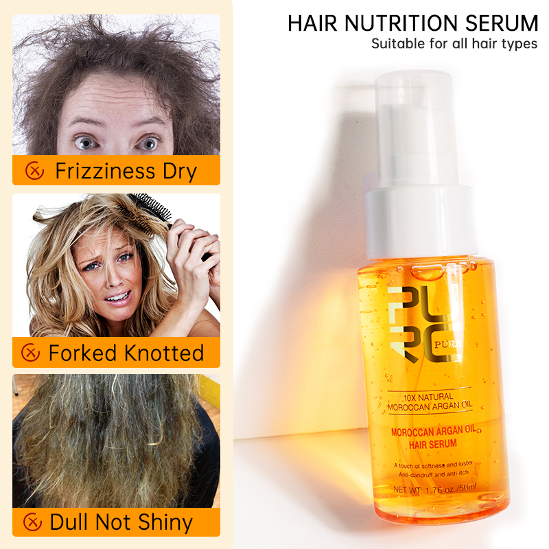 Moroccan Argan Serum Oil For H - Hair Care Korean Products recension och pris
